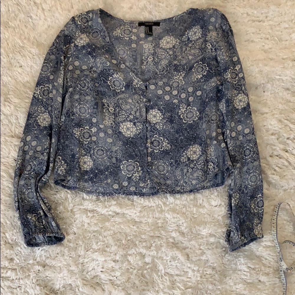 Floral blouse
